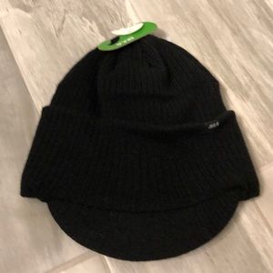 Bula Black Knit Hat
